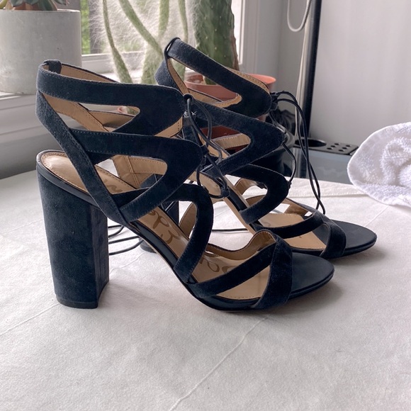 Sam Edelman Yardley Blue Heels - Picture 5 of 7